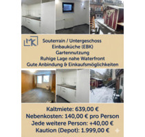 Nähe Waterfront ca. 64qm + Garten, Souterrain Wohnung (UG) - Bremen Burglesum