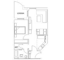 2-Zimmer Wohnung in Zeil am Main mit EBK