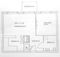 Singel Eigentumswohnung - 165.000,00&nbsp;EUR Kaufpreis, ca.&nbsp; 55,00&nbsp;m&sup2; in Nordhorn (PLZ: 48529)