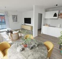 2-Zimmer-Penthousewohnung mit Dachterrasse in Marburg