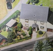 EFH mit Blick über die Zschopau bis hoch zur Augustusburg