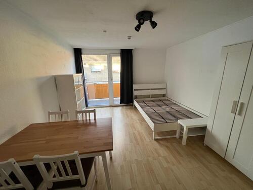 Foto - Möblierte 1-Zi Whg mit Balkon & Rheinblick in Mannheim-Lindenhof