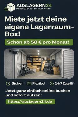 Foto - Selfstorage - Miete deine Lagerbox schon ab 58 € Monat
