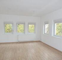 Geräumige und helle 2-Zimmer-Wohnung mit Laminatboden, halboffener Küche und Bad mit Dusche - Senftenberg