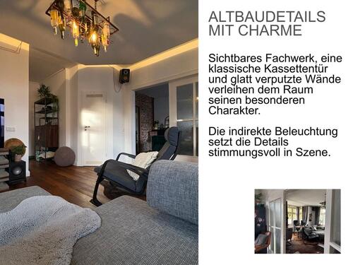 Foto - Todschicke Altbauwohnung mit Südwest-Balkon (provisionfrei)