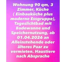 Wohnung gumbsheim - 1.050,00&nbsp;EUR Kaltmiete, ca.&nbsp; 90,00&nbsp;m&sup2; in Wöllstein (PLZ: 55597)