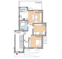 Neub.Erstbez.: 3-Zimmerwohnung, (EG, südl.) in Großkarolinenfeld