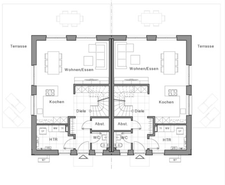Foto - 4 Zimmer Doppelhaushälfte in Haren (Ems)
