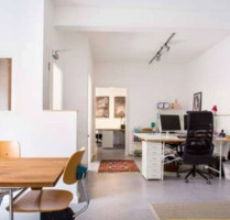 Freier Arbeitsplatz oder kleines Büro in sympathischer Bürogemein - München Altstadt-Lehel