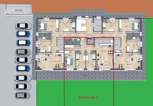 Foto - Erdgeschoßwohnung in Hamburg zur Miete