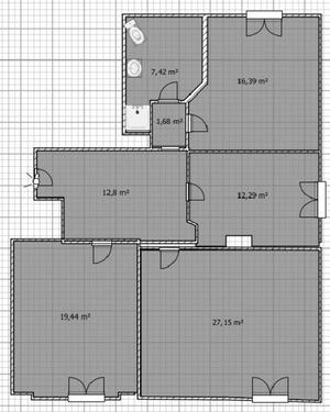 Foto - 3 ZKB großzügige Etagenwohnung in Magdeburg zu vermieten.