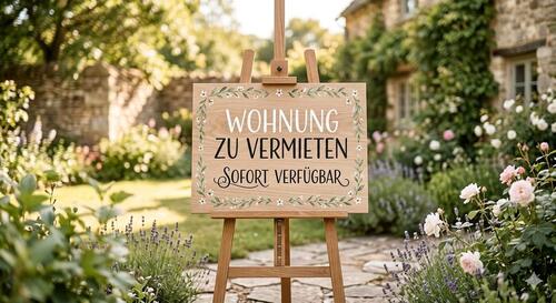 Foto - Maisonette-Wohnung im 1. OG mit Balkon – 4 Zimmer, 110 qm SOFORT