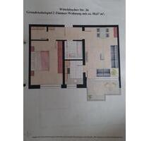 Möblierte 2-Zimmer-Wohnung mit Balkon und TG-Stellplatz - Germering