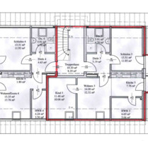 Schöne Neubau-3 Zi-OG-Wohnung in Besdorf - Erstbezug - Holstenniendorf