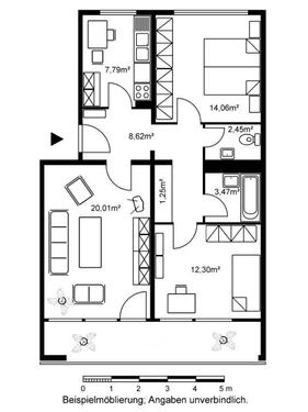 Foto - 3 Zimmer Etagenwohnung in Darmstadt