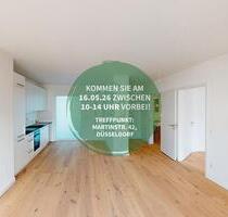 Moderne 2-Zimmer-Wohnung zum Erstbezug mit EBK und Balkon - Düsseldorf Stadtbezirk 3