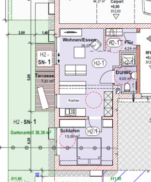 Foto - 2 Zimmer Erdgeschoßwohnung zur Miete in Illertissen