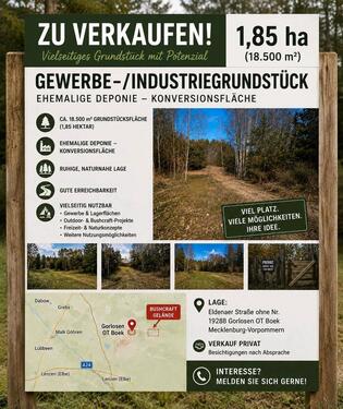 Foto - 1,85 Hektar Gewerbe-Industriegrundstück in MV