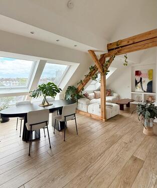 Foto - Moderne & lichtdurchflutete Dachgeschosswohnung