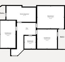 Renovierte 3,5-Zimmer-Wohnung mit EBK & Stellplatz - Gengenbach