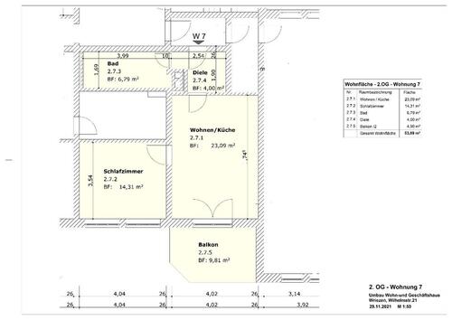 Foto - 2 Zimmer Etagenwohnung zur Miete in Wriezen