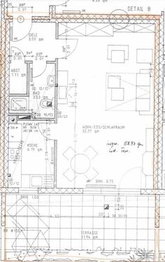 Foto - 1-Raum Appartement mit Sonnenterrasse