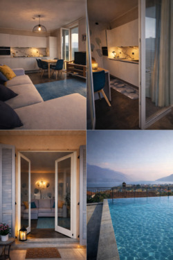 Foto - Casa Lume Comer See - Seesicht, Terrasse, Pool, Garage, Aufzug