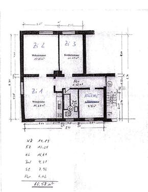 Foto - Verkaufe Wohnung in Kempten - 240.000,00 EUR Kaufpreis, ca.  60,00 m²