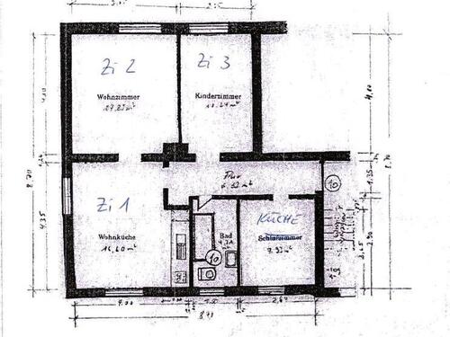 Foto - 3 Zimmer Etagenwohnung in Kempten (Allgäu)