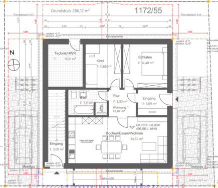 Foto - 3 Zimmer Etagenwohnung zum Kaufen in Augsburg