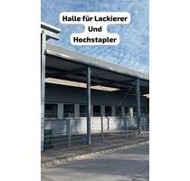 Halle mit vorgefertigten Lackierkabinengruben 590 qm - Saarlouis