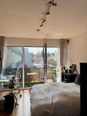 Foto - Studentenapartment: 1-Zimmer-Wohnung (29 qm) mit Balkon