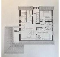 90 m² Whg. (3 Z.) + 50 m² Dachb. inkl. Dachterrasse & Stellplatz - Olfen