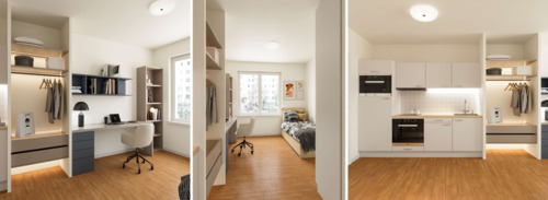 Foto - 1-Zimmer Wohnung in Saarbrücken mit EBK