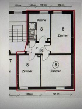 Foto - 3 ZKB im westlichen Ringgebiet - 182.000,00&nbsp;EUR Kaufpreis, ca.&nbsp; 60,00&nbsp;m&sup2;
