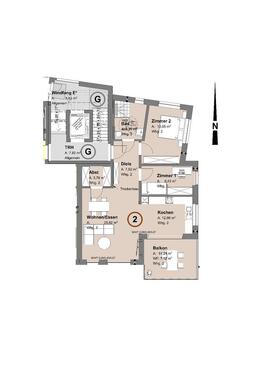 Foto - 3 Zimmer Hochparterre in Gleichen