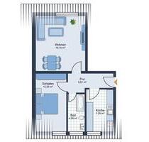 Schöne 2-Zimmer-Dachgeschosswohnung mit Stellplatz in Buxtehude