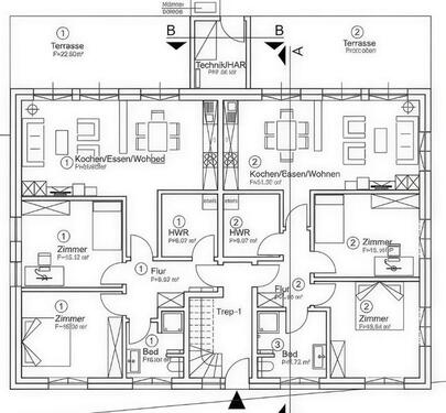 Foto - 3.5 Zimmer Etagenwohnung zur Miete in Ottersberg