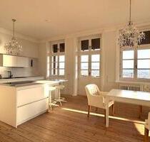 *Reserviert* Traumhafte 4-Zi.-Wohnung mit herrl. Fernblick ins Kinzigtal -in sanierte Altbau-Villa- - Gelnhausen