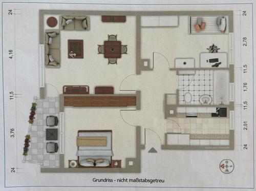 Foto - 3 Zimmer Etagenwohnung zum Kaufen in Wangen im Allgäu