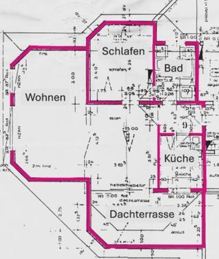 Foto - ruhige 2 Zimmer-Dachgeschoßwohnung mit großem Balkon