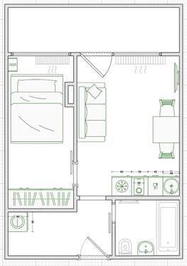 Foto - 2 Zimmer Erstbezug nach Kernsanierung Neuried bei München