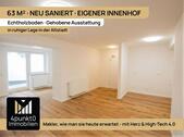 Foto - Erstbezug nach Sanierung: 2 Zimmer, ca. 63 m², Terrasse, Tageslichtbad, Eichenholzböden
