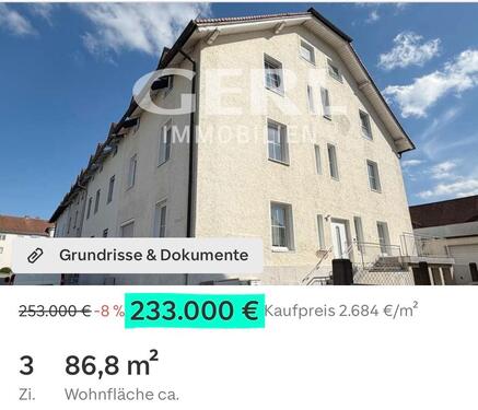 Foto - Erdgeschosswohnung in Straubing zu verkaufen