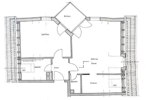 Foto - Helle 2-ZKB-Wohnung mit Süd-Balkon und TG