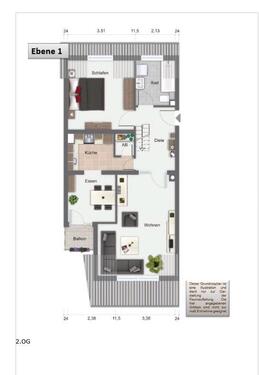 Foto - 3 Zimmer Maisonettenwohnung zum Kaufen in Fürth