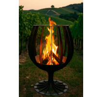 Feuerkorb Feuerstelle Garten Deko Metallkunst Stahl Outdoor Wein - Neustadt an der Weinstraße