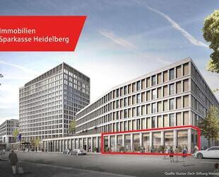 Neubau-Ladeneinheit am EuropaplatzMax-Planck-Ring mit 208 m² - Heidelberg Bahnstadt
