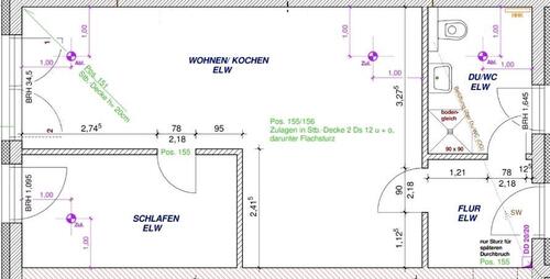 Foto - Wohnung in Michendorf - 1.000,00 EUR Kaltmiete, ca.  55,00 m²