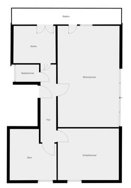 Foto - Dachgeschosswohnung in Steinhausen